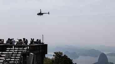 Rio: voos panorâmicos de helicóptero seguirão novas regras