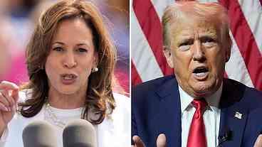 Pesquisas mostram Kamala e Trump empatados em nível nacional