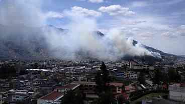 Equador registra mais de 1,3 mil incêndios florestais