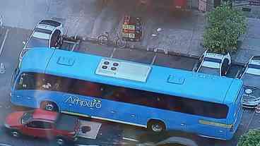 Ônibus de Maricá é assaltado no Rio de Janeiro