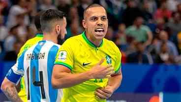 Brasil conquista, invicto, o hexacampeonato mundial de futsal