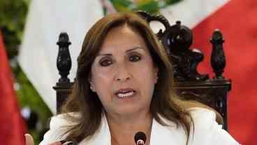 Peru: parlamentares pedem impeachment de Dina Boluarte