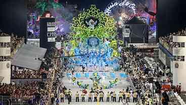 África, Nordeste e humor marcam desfile das escolas de samba de SP