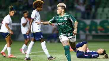 Palmeiras vence o Bahia e assume a liderança do Brasileirão Feminino