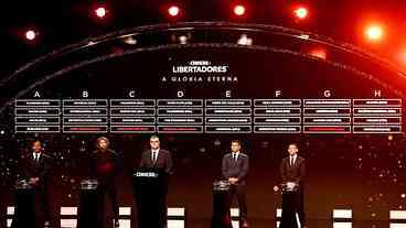 Conmebol sorteia grupos da edição 2023 da Copa Libertadores