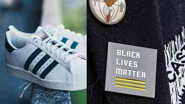 Adidas recua de impedir Black Lives Matter de usar três listras