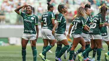 Brasileiro Feminino: Palmeiras goleia por 11 a 0 e assume terceira posição