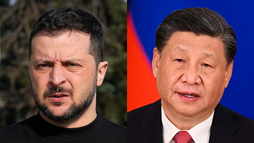 Zelensky e Xi Jinping conversam e iniciam reaproximação