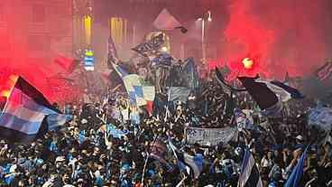 Após tricampeonato, presidente do Napoli mira Liga dos Campeões