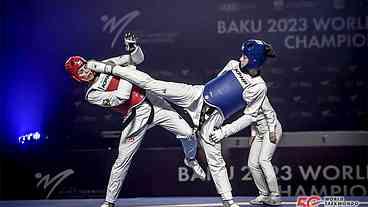 Caroline Santos conquista prata no mundial de Taekwondo