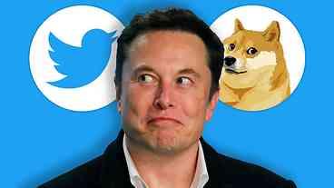 Musk é acusado de manipular preço da Dogecoin trocando logo do Twitter