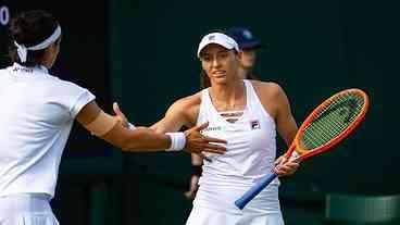 Duplas de Luisa Stefani e de Marcelo Melo se despedem do Torneio de Wimbledon