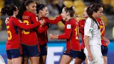 Espanha e Suíça estreiam com vitória no Mundial feminino