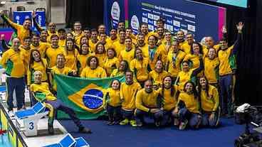 Brasil fecha Mundial de Natação Paralímpica de Manchester com 46 pódios