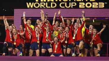 Espanha vence Inglaterra para conquistar sua primeira Copa do Mundo feminina