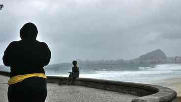 Chuva intensa atinge o Rio de Janeiro