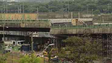 Obra emergencial em viaduto de SP terá prazo de seis meses