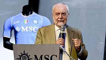 Presidente do Napoli é investigado por fraude contábil