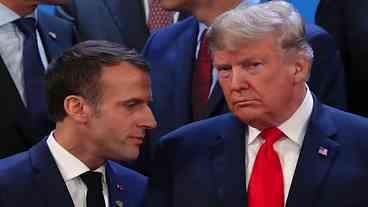 Donald Trump ironiza Macron por protestos contra impostos sobre combustível