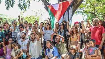 Em São Paulo, protesto pede fim do cerco e bombardeios à Faixa de Gaza