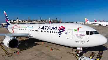 Cenipa investiga pane com avião da Latam