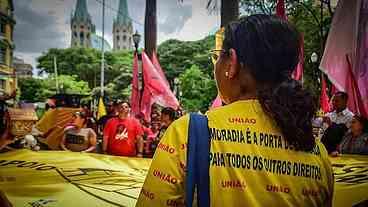 Movimentos promovem agenda de luta pela liberdade dos líderes sem-teto de SP