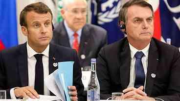 Bolsonaro fará teleconferência sobre Amazônia e ironiza Macron