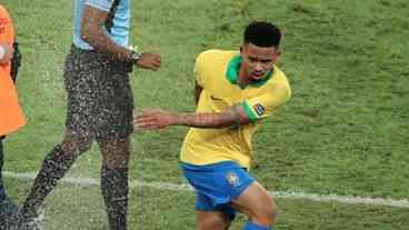 Gabriel Jesus recebe suspensão por comportamento na final da Copa América