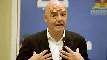 Gianni Infantino será candidato único nas eleições presidenciais da Fifa