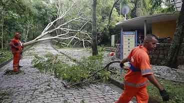 Rio pode ter temporal com ventania e raios