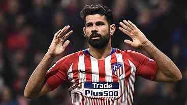 Diego Costa se recusa a treinar no Atlético de Madrid