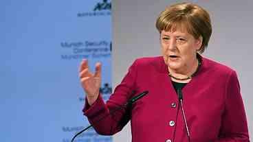 Merkel faz discurso ferrenho em defesa do multilateralismo