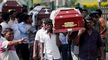 Sobe número de mortes em ataques no Sri Lanka 