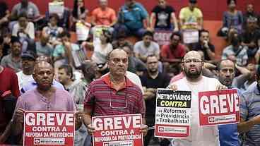 Metroviários de SP vão entrar em greve na próxima semana