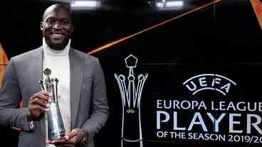 Romelu Lukaku é eleito melhor jogador da Liga Europa