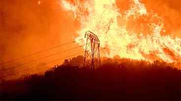 Furnas se mobiliza contra incêndios causados por balões em redes de transmissão