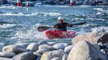 Parque de Deodoro volta a receber equipe da canoagem slalom