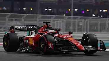 Charles Leclerc põe Ferrari na liderança de treino livre em Abu Dhabi