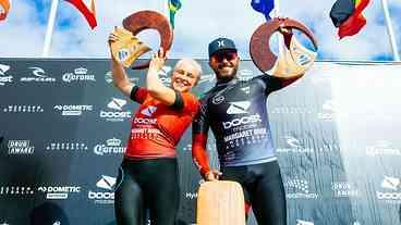 Surfe: Brasil domina topo do pódio em Margaret River