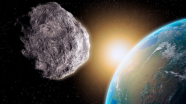 Asteroide disfarçado pelo Sol passa raspando pela Terra