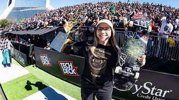 Skate street: Pâmela Rosa é bicampeã mundial