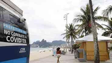 Prefeitura do Rio de Janeiro proíbe permanência nas praias