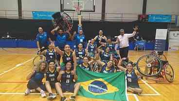 Basquete paralímpico do Brasil mira topo da América