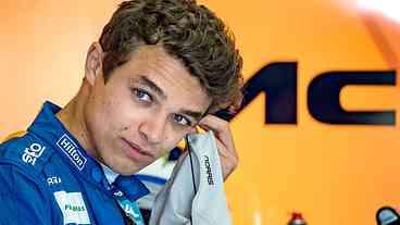 Na Rússia, Lando Norris larga na frente, pela primeira vez na carreira