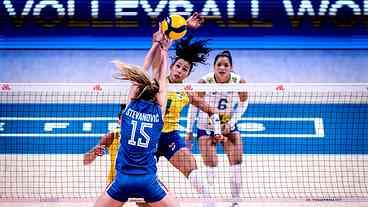 Meninas do vôlei se superam e garantem vaga na Liga das Nações