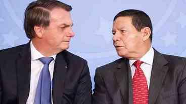 Bolsonaro humilha Mourão: atrapalha um pouco!