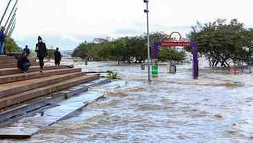 Fortes chuvas causam estragos no Rio Grande do Sul