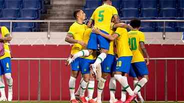 Brasil vence o Egito no futebol e continua na busca ao ouro olímpico