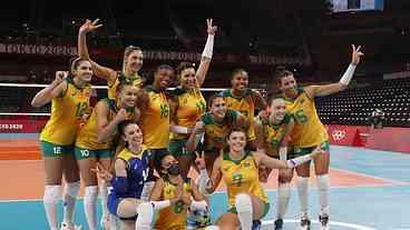 Vôlei: Brasil vence Quênia e pega o Comitê Russo nas quartas