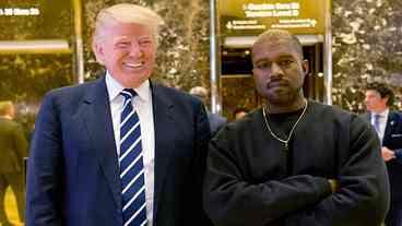 Donald Trump e Kanye West estão de volta ao Twitter